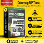 COLORMAG PRO WordPress Teması (Ömür Boyu Sınırsız)