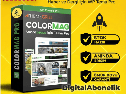 COLORMAG PRO WordPress Teması (Ömür Boyu Sınırsız)
