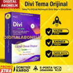 Divi Tema PRO Orijinal – Premium WordPress Teması (Ömür Boyu Lisans ve Güncelleme)