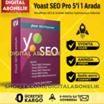 Yoast SEO PRO 5-in-1 – WordPress SEO Paketi(Ömür Boyu Lisans ve Güncelleme)