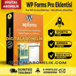 WPForms PRO – WordPress Form Oluşturucu(Ömür Boyu Lisans ve Güncelleme)