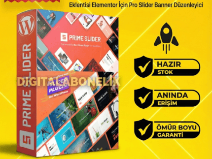 Prime Slider Pro – WordPress Slider ve Banner Editörü (Ömür Boyu Lisans ve Güncelleme)