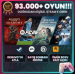 Steam 93.000+ Oyun | Kendi Kişisel Steam Hesabınla Oyna| Ömür Boyu Güncelleme