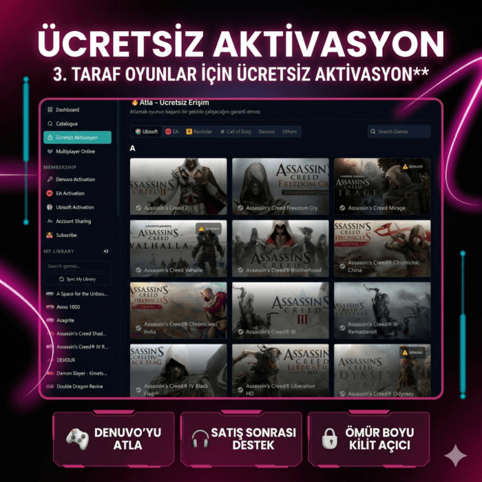 Steam 93.000+ Oyun | Kendi Kişisel Steam Hesabınla Oyna| Ömür Boyu Güncelleme - Görsel 4