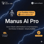 Manus AI – Haftalık Pro Plan (3600 Kredi)