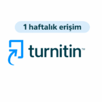 Turnitin İntihal Kontrolü (1 Haftalık Erişim) – No Repository | Benzerlik ve Orijinallik Raporu