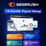 Semrush One – 14 Günlük Kişisel Hesap