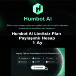 Humbot AI Unlimited Hesap – Yapay Zeka Yazma & Çalışma Asistanı | 1 Aylık (Paylaşımlı Hesap)