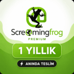 Screaming Frog SEO Spider Lisans 1 Yıllık – Sınırsız Teknik SEO Taraması | Windows 19.8 / macOS 19.1 | Lisans Key ile Aktive