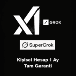 SuperGrok Hesap – Grok 4 & DeepSearch Yapay Zeka Asistanı (xAI) | 1 Aylık (Özel Hesap)