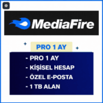 MediaFire Pro Hesap – 1 TB Bulut Depolama & Reklamsız Dosya Paylaşımı | 1 Aylık (Özel Hesap)