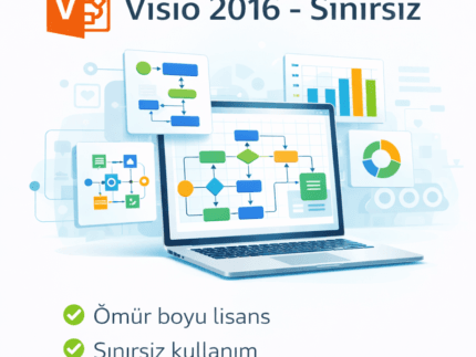 Microsoft Visio 2016 Professional Lisans Anahtar