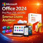 Microsoft Office 2024 Pro Plus LTSC sürümü Sınırsız Lisans Anahtarı
