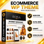 WP Theme EONA – Fashion Online Store E-ticaret WordPress Teması (Ömür Boyu Lisans ve Güncelleme)