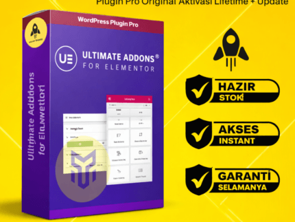 Ultimate Addons for Elementor – WordPress Eklentisi (Ömür Boyu Lisans)