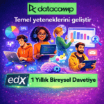 Datacamp & EDX 1 Yıllık Premium Paket E-Kupon – %100 Kişisel, Uygun Fiyatlı