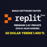 Replit Premium 3 Aylık Voucher – $20/Ay Paket | %100 Gizlilik Garantili & Uygun Fiyat