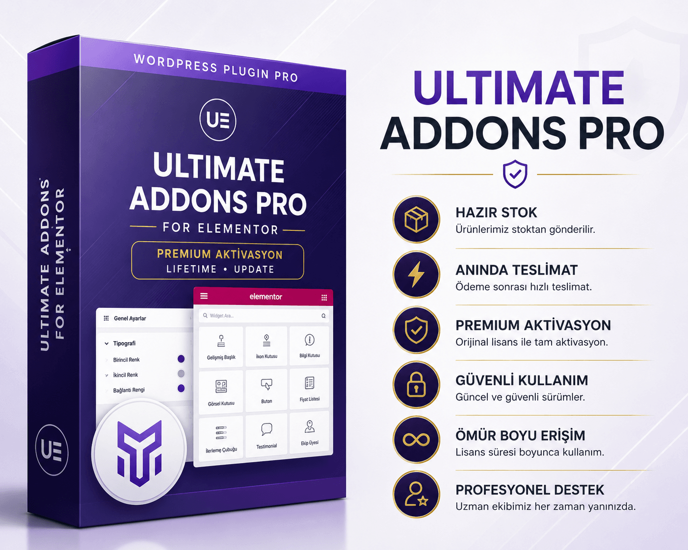 ultimate 28 May 2026 17_36_57 Ultimate Addons for Elementor – WordPress Eklentisi (Ömür Boyu Lisans) - Görsel 1
