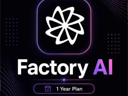 Factory AI Pro 1 Yıllık – Promosyon Kodu ile Teslim | Droid Ajanları, Missions, Kod İnceleme, Agent Readiness, MCP, Skills, Frontier Modeller