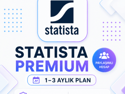 Statista Starter Paylaşımlı Hesap – 1M+ Premium İstatistik, Sınırsız AI, XLS/PPT/PDF İndirme | ID & Şifre Teslim
