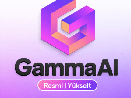 Gamma AI Pro – Kişisel Hesap | 1-3-6-12 Ay | %80 Tasarruf | Tam Garantili