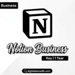 Notion Business 1 Yıllık – Promosyon Kodu Teslim | Sınırsız AI, Private Teamspace, SSO