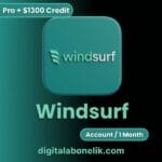 Windsurf Pro 1 Aylık + 1.300$ Ömür Boyu Extra Kredi | AI Kod Editörü Hesap Teslimi (E-posta Dahil)