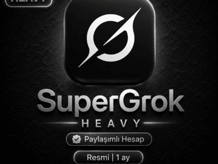 SuperGrok Heavy – Paylaşımlı Hesap | Grok 4 Heavy, 256K Token, En Üst Plan