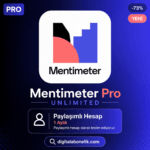 Mentimeter Pro Unlimited - 1 Aylık Paylaşımlı Hesap