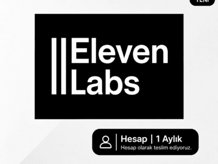 ElevenLabs Creator Paket dijital abonelik ürünü