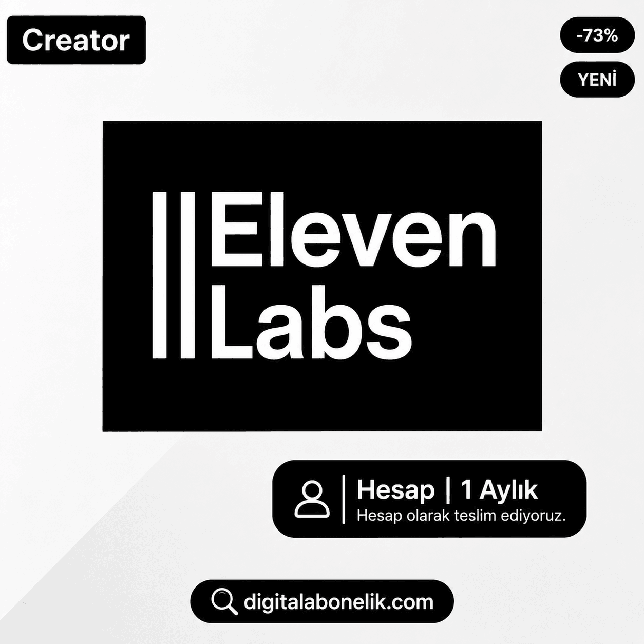 elevenlabsImage 22 May 2026 03_22_00 ElevenLabs Creator Paket dijital abonelik ürünü
