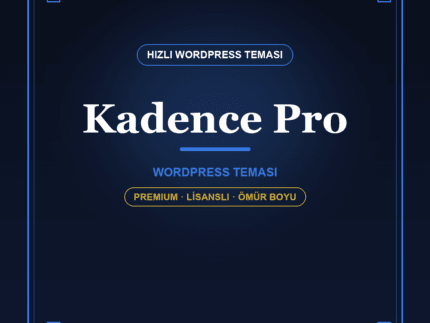 Kadence Pro WordPress temasi - DigitalAbonelik