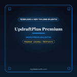 UpdraftPlus Premium WordPress eklentisi - DigitalAbonelik