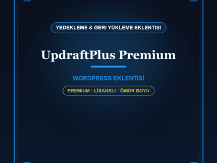 UpdraftPlus Premium WordPress eklentisi - DigitalAbonelik