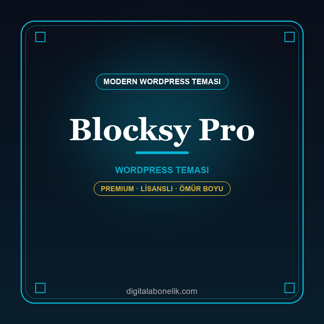 Blocksy Pro - Modern WordPress Teması Blocksy Pro WordPress temasi - DigitalAbonelik
