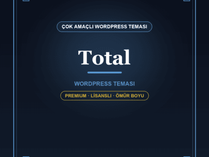 Total WordPress temasi - DigitalAbonelik
