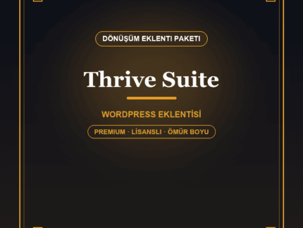 Thrive Suite WordPress eklentisi - DigitalAbonelik