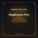 Duplicator Pro WordPress eklentisi - DigitalAbonelik