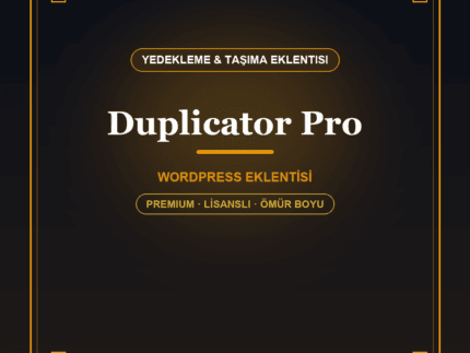 Duplicator Pro WordPress eklentisi - DigitalAbonelik