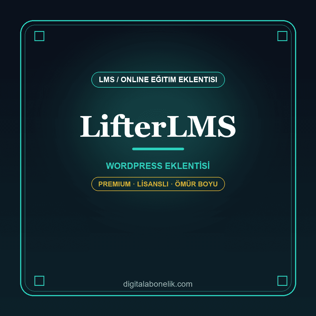 LifterLMS - LMS / Online Eğitim Eklentisi LifterLMS WordPress eklentisi - DigitalAbonelik