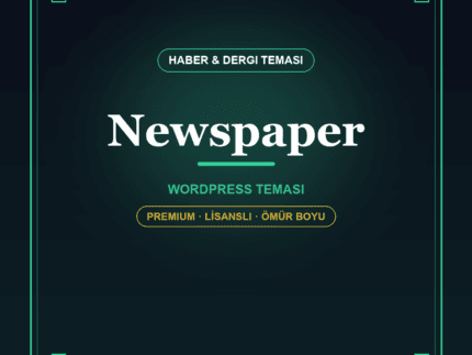 Newspaper WordPress temasi - DigitalAbonelik