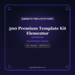500 Premium Template Kit – Dev Elementor Şablon Paketi