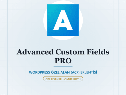 🧠 Advanced Custom Fields PRO + Ek Modüller - DigitalAbonelik