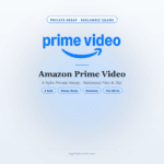 Amazon Prime Video 6 Aylık Private Hesap Reklamsız - DigitalAbonelik
