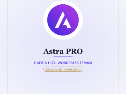 Astra PRO - Hafi̇f & Hizli Wordpress Temasi - DigitalAbonelik