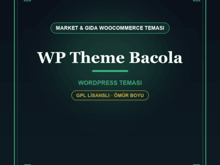 Bacola – Market & Organik Gıda WooCommerce Teması