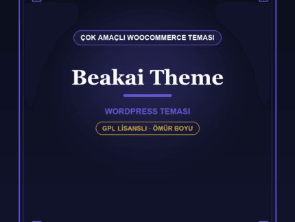 Beakai – Elementor Uyumlu Çok Amaçlı WooCommerce Teması