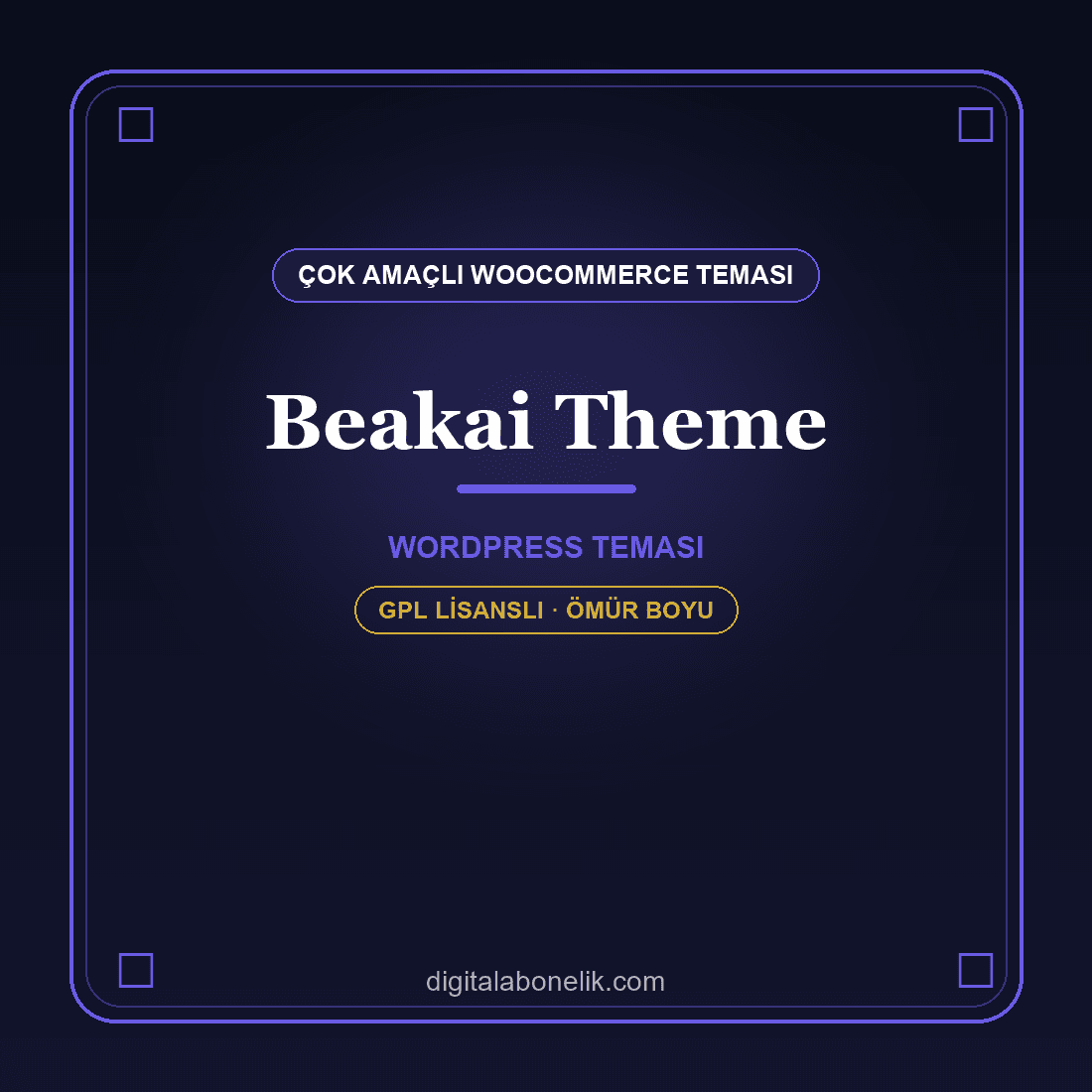 Beakai Theme Beakai – Elementor Uyumlu Çok Amaçlı WooCommerce Teması - Görsel 1