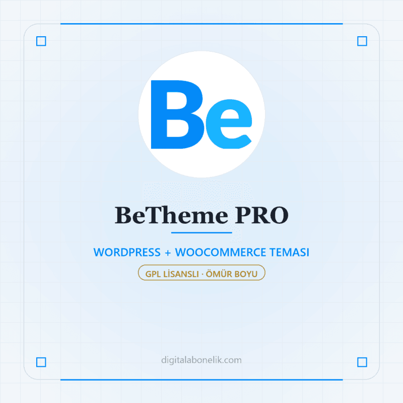 BeTheme Pro - DigitalAbonelik
