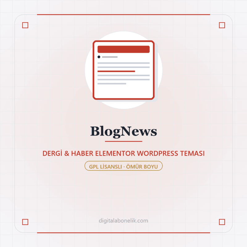 BlogNews - DigitalAbonelik